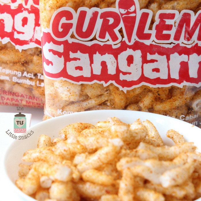 

DLP12- Gurilem Sangarrr - Kerupuk / Cemilan / Snack Pedas