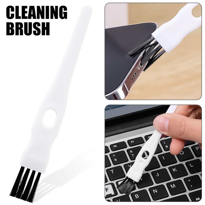 Sikat Pembersih Celah Keyboard Komputer Multifungsi/Portable Double Head Mini Headphone Slot Dust Proof Brush