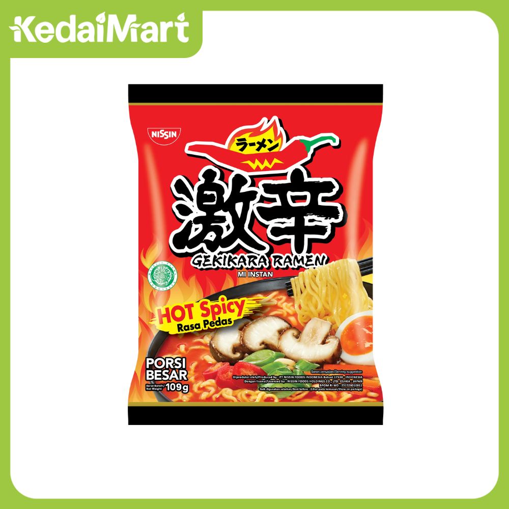 

Gekikara Ramen Rasa Hot Spicy 109 Gram