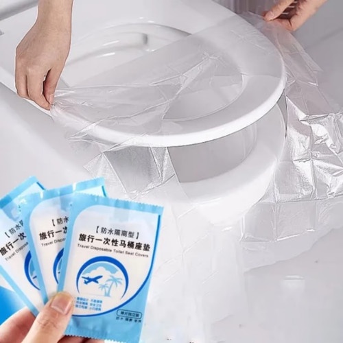 BOP TRAVEL TOILET SEAT COVER DISPOSABLE ALAS DUDUK KLOSET TOILET PLASTIK