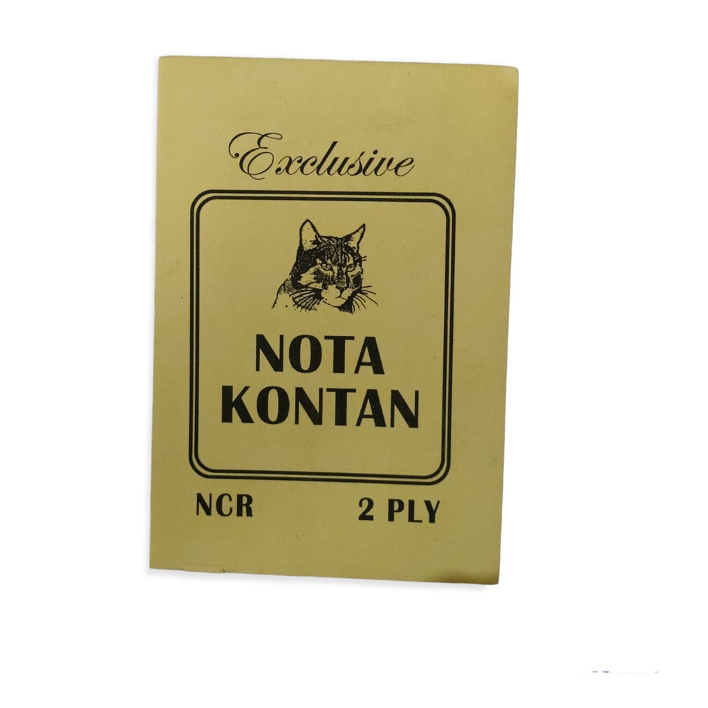 Nota Kontan 2 Ply Nota Kecil jp02