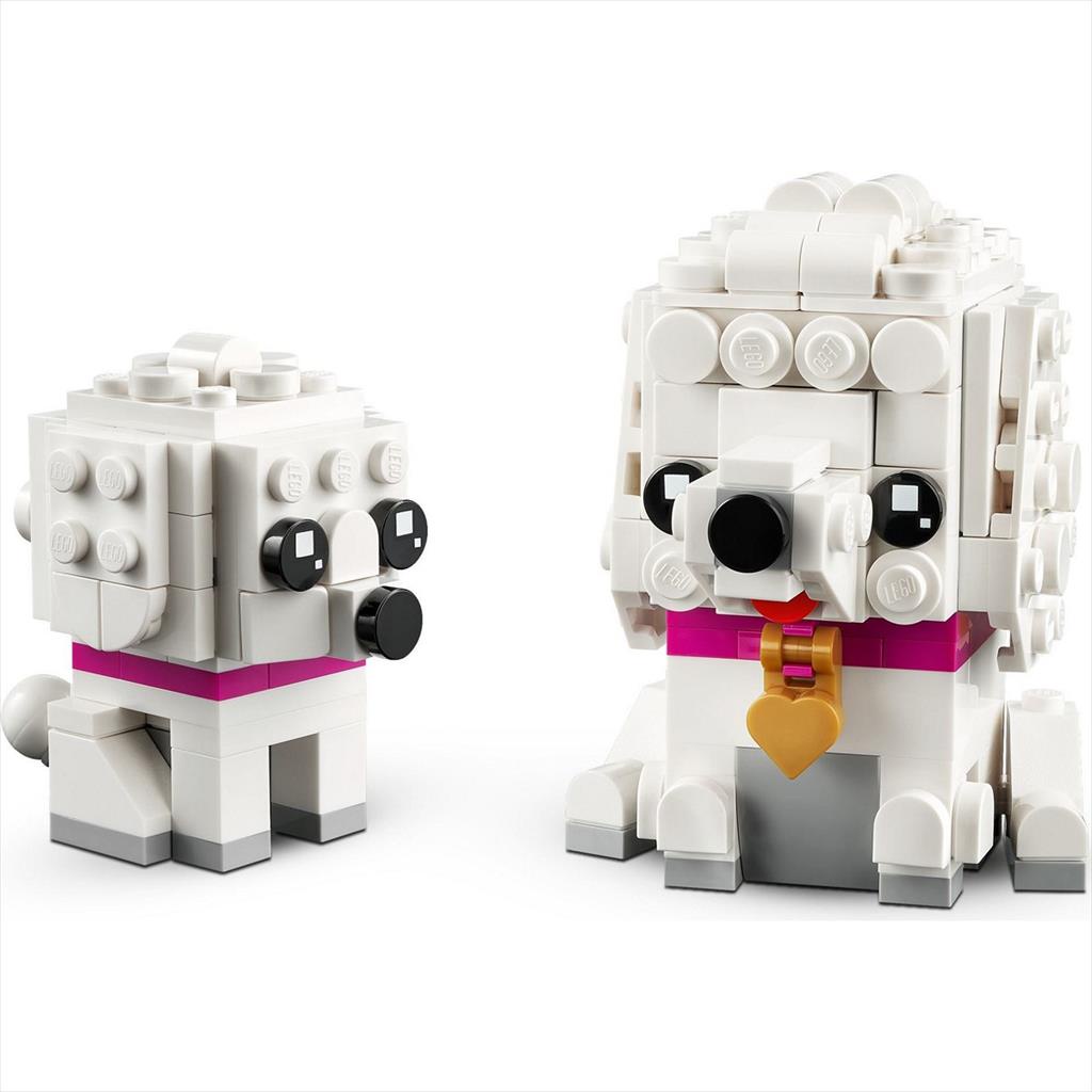 LEGO Brickheadz 40546 Poodles Pets