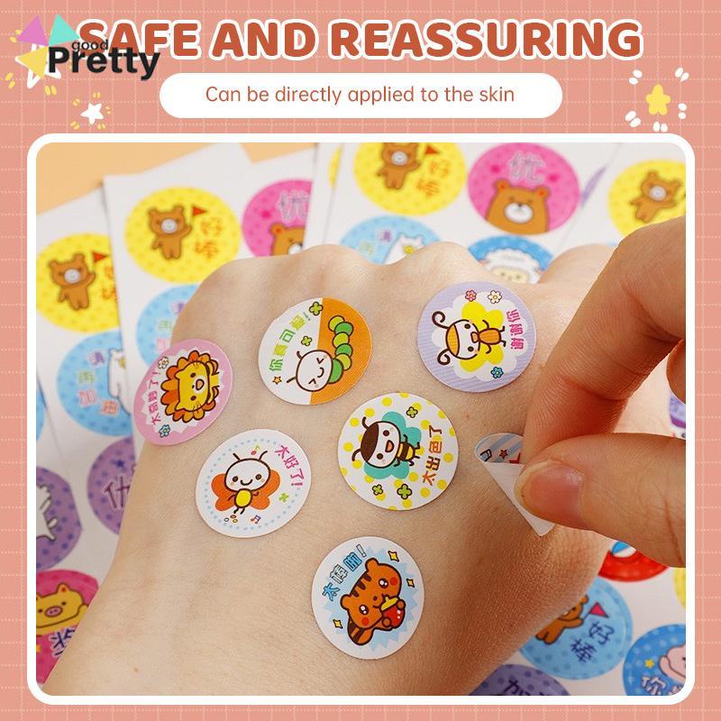 Cartoon Reward Stickers Animals Praise Label Stationery Sticker Mother Teacher Award Classic Toys School Supplies Kids Photo Album Decor - PD