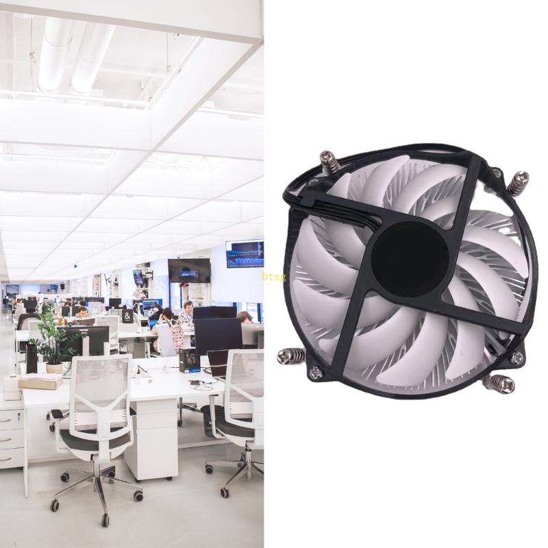Bt Pendingin CPU Fungsional Untuk Kipas CPU 11551150 Untuk Rumah Kantor Gaming Susunan 9CM Pendingin CPU Tahan Lama Yang Luar Biasa