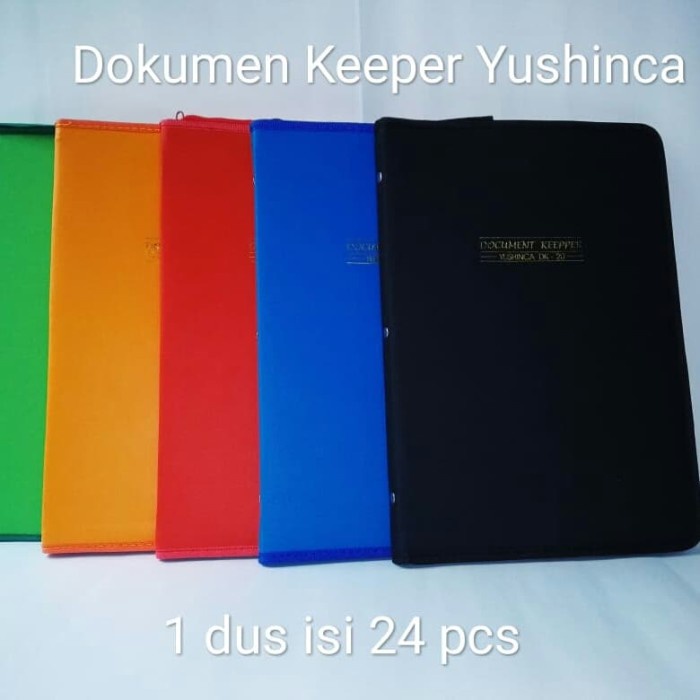 

✨BESTSELLER✨ - Map Document Keeper Resleting Yushinca DK 20 Clear Holder - Hitam- 1.2.23