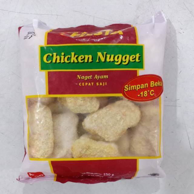 

Fiesta nugget ayam 200gram KEMASAN BARU