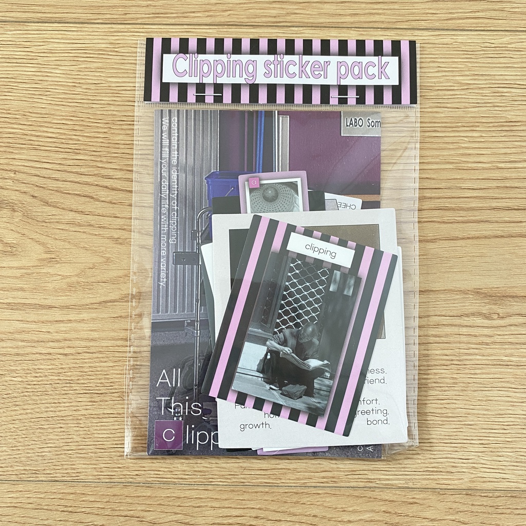 Ins Dessert Pink Daily Handbook Bahan Card Sticker Pack Set Phone Case Dekorasi Stiker Properti Foto