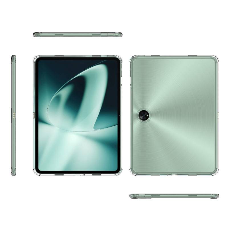 Tablet Case Untuk OPPO Pad2 Pad2 Tebal Shockproof TPU Silikon Lembut Penutup Belakang HD Tempered Glass Blu-ray Pelindung Layar Untuk OPPO Pad2 2023