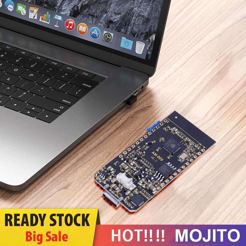 T-display ESP32 WiFi Bluetooth-Kompatibel Modul Papan Pengembangan LCD 1.14 Inci