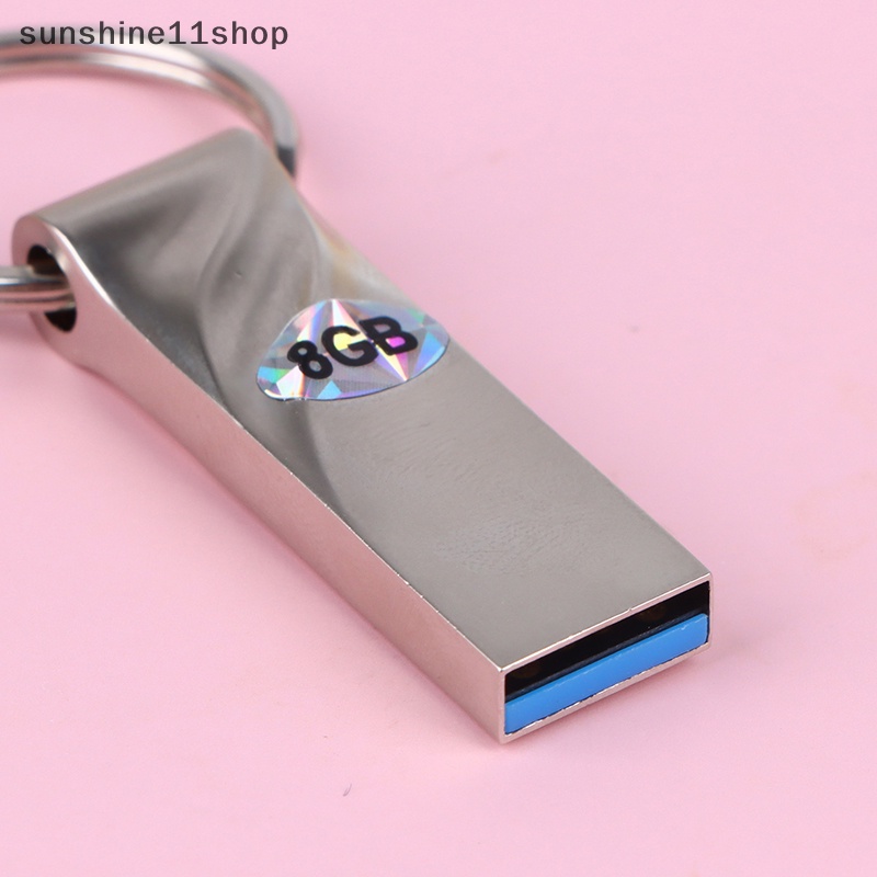 Sho Waveform U Disk USB 3.0 Flash Drive Portable Alat Penyimpanan Memoria Metal N