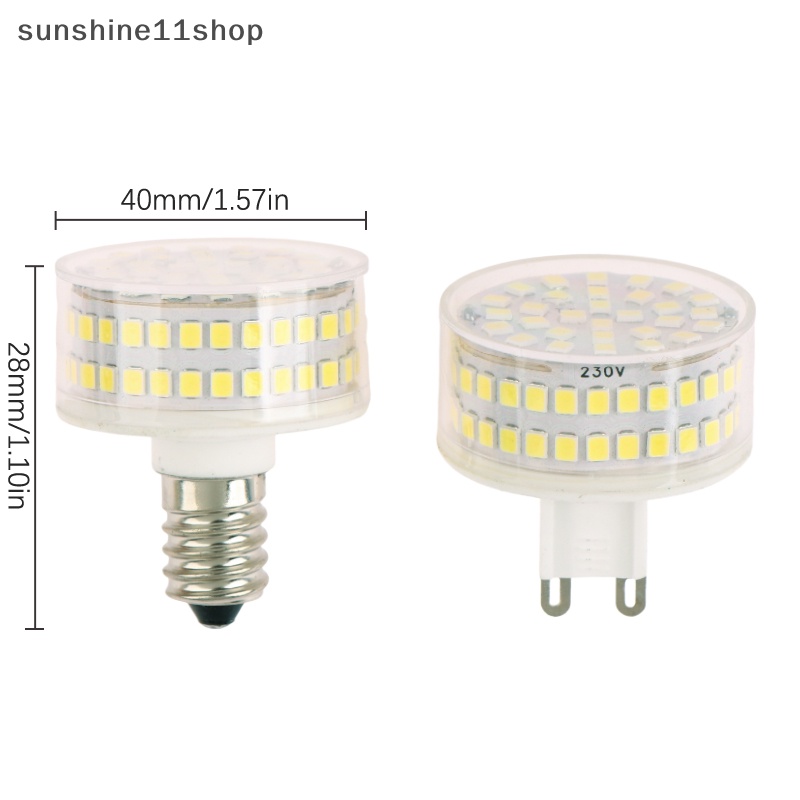 Sho Bohlam LED E14 G9 AC220V 9W SMD2835 No Kedap Kedip Lampu LED Lampu Chandelier Light N