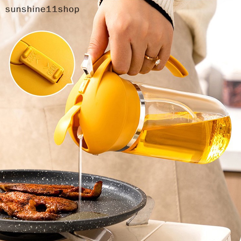 Sho 16.9oz Oil er Untuk Masak - Dispenser 2in1 Olive Oil Dan Oil - 50n