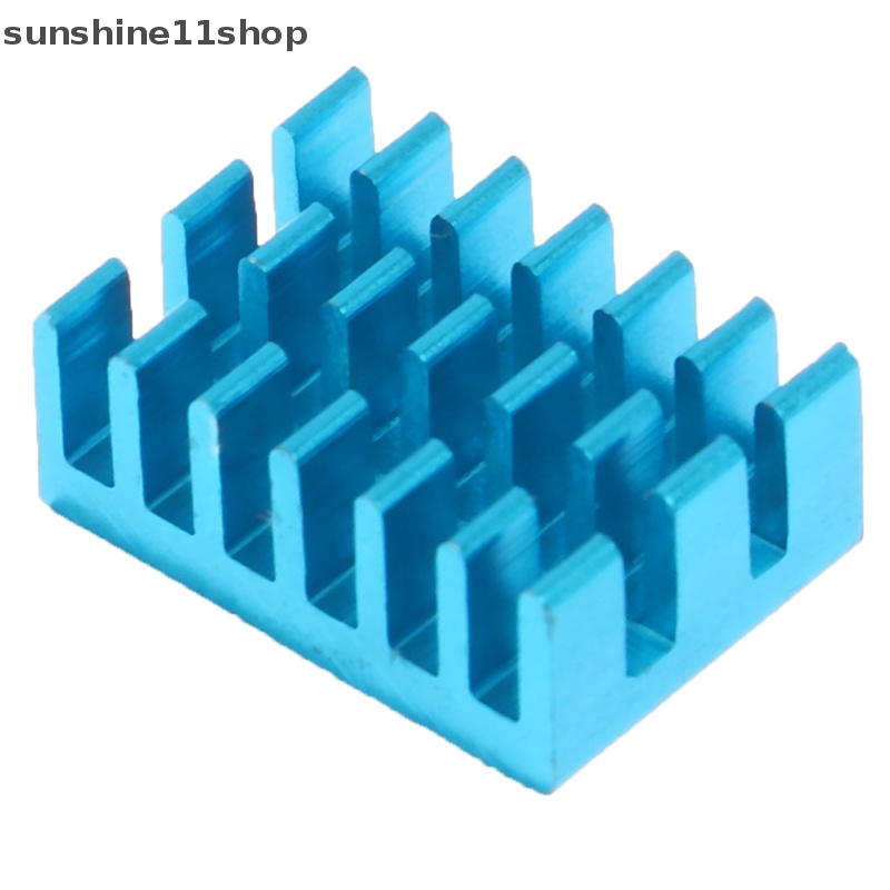 Sho 3Pcs Untuk Raspberry Pi4 Heat Sink Raspberry Pi 4B Aluminium Heatsink Radiator N