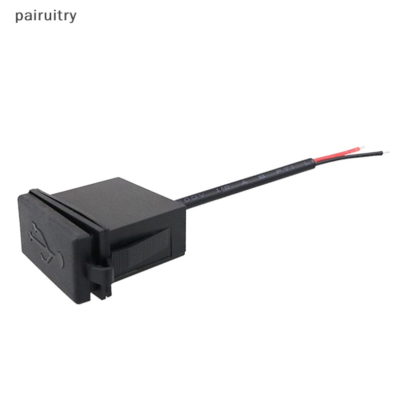 Prt 12V /24V Soket Charger Mobil USB Tunggal 5V 2.4A Power Adapter Untuk Motor PRT