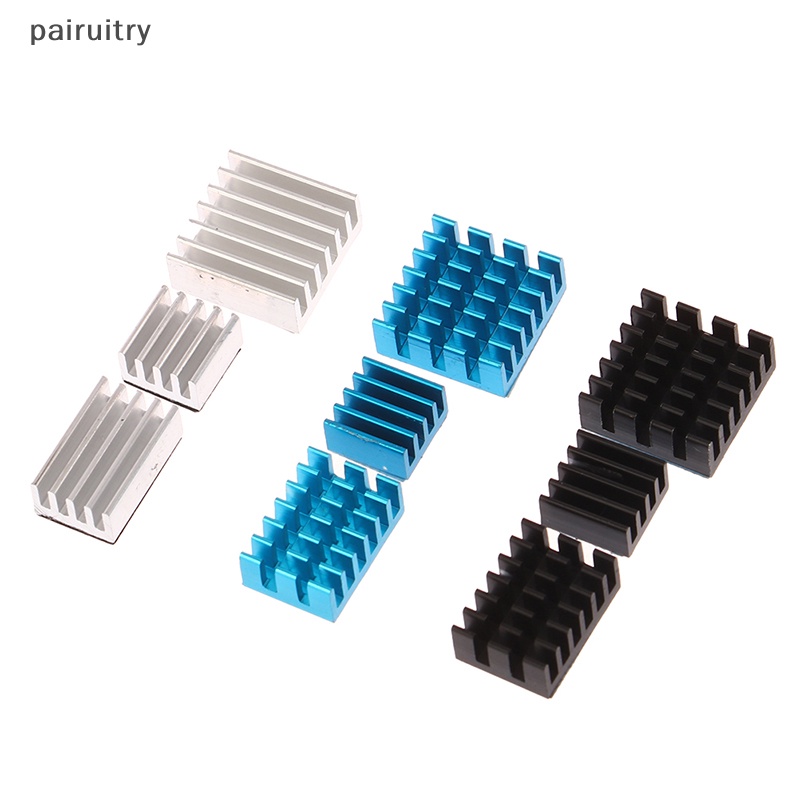 Prt 3Pcs Untuk Raspberry Pi4 Heat Sink Raspberry Pi 4B Aluminium Heatsink Radiator PRT