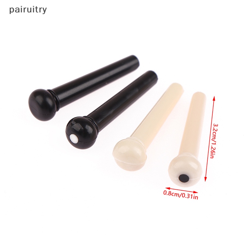 Prt 20Pcs Pin Jembatan Gitar Akustik Untuk 6 String Replacement Plastic Puller PRT