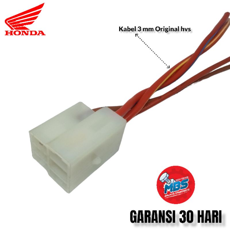 cup SOKET KABEL BENDIK STATER HONDA BEAT KARBU VARIO SCOOPY SPACE ori