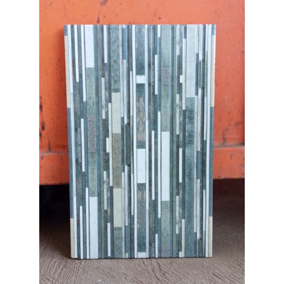 Keramik Dinding Batu Alam Timbul 25x40 EBONY ROSALIA Kw2