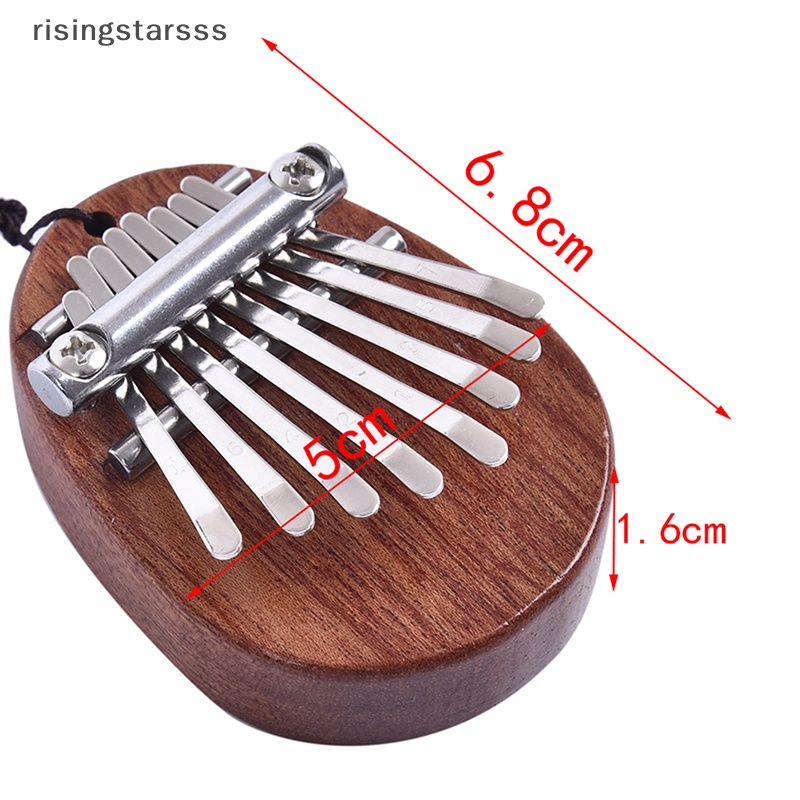 Rsid Span-new Kalimba Mini 8kunci Jempol Piano Suara Besar Jari Keyboard Alat Musik Jelly