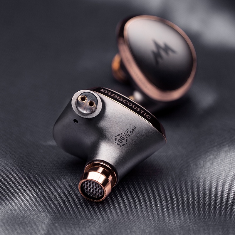 Whizzer Kylin HE10 10.2mm Carbon Nanotube Dynamic Diafragma Driver Kualitas Suara Tinggi Stereo In-ear Earphone Dengan 5N