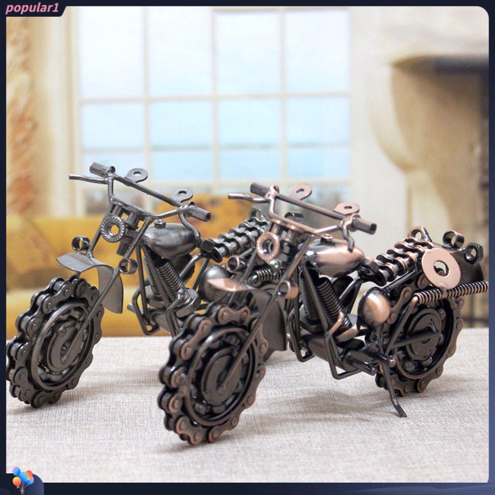 Populer Motor Model Vintage Craft Vintage Retro Patung Motor