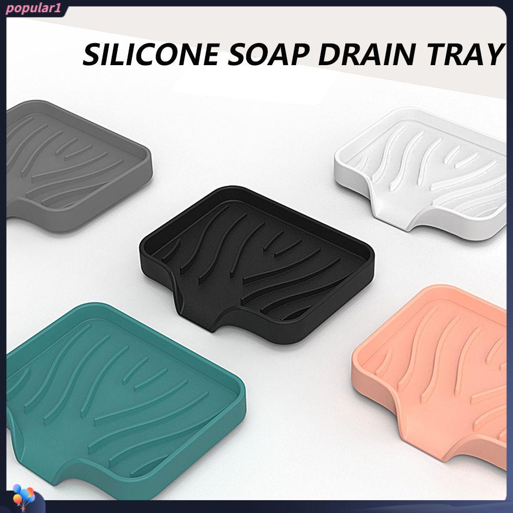 Populer Sabun Cuci Piring Dapur/ Kamar Mandi Meja Scrubber Dengan Built-in Drain Lip Sink Tray