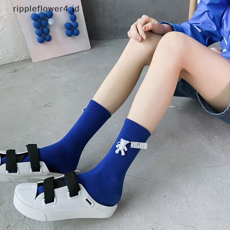 {rippleflower4.id} Fashion Bear Detachable Metal Buttons Snap Fastener Pants Socks Pin Retractable Button Buckle Jeans Cocok Sangat Mengurangi Pinggang~