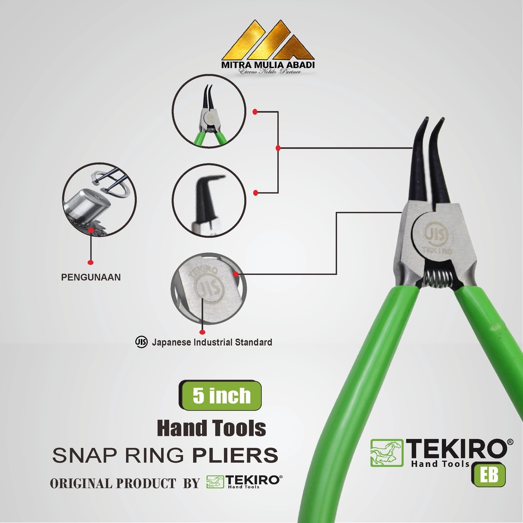 TEKIRO TANG SNAP RING EB  5&quot; I TANG SNAPRING TEKIRO EB 5&quot;