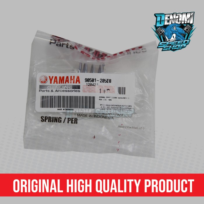 Per Bar Tensioner Penahan Tutup Tromol Rem Belakang Yamaha F1ZR FIZR F1Z FIZ R Force 1 Vega Old Original YGP 90501-205E8