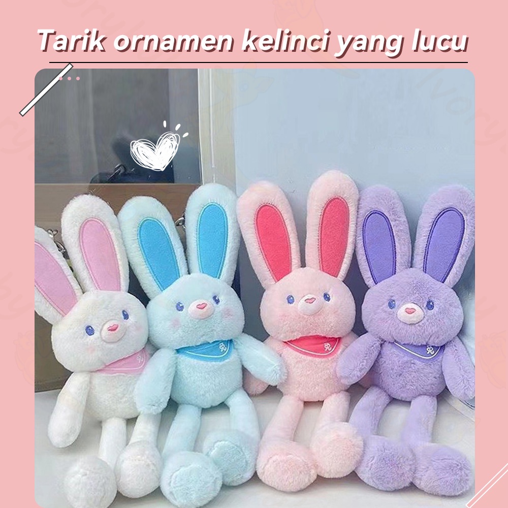 Ivorybaby Boneka rabit bunny Boneka kelinci telinga panjang besar lucu