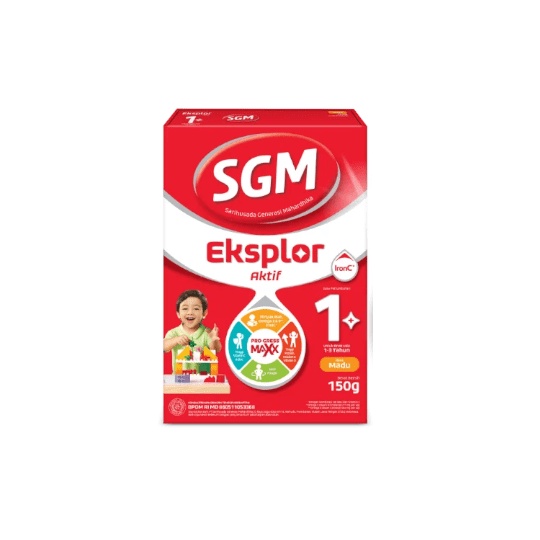 

MBY SGM Eksplor 1+ Madu 150 gr - Karton (isi 48)