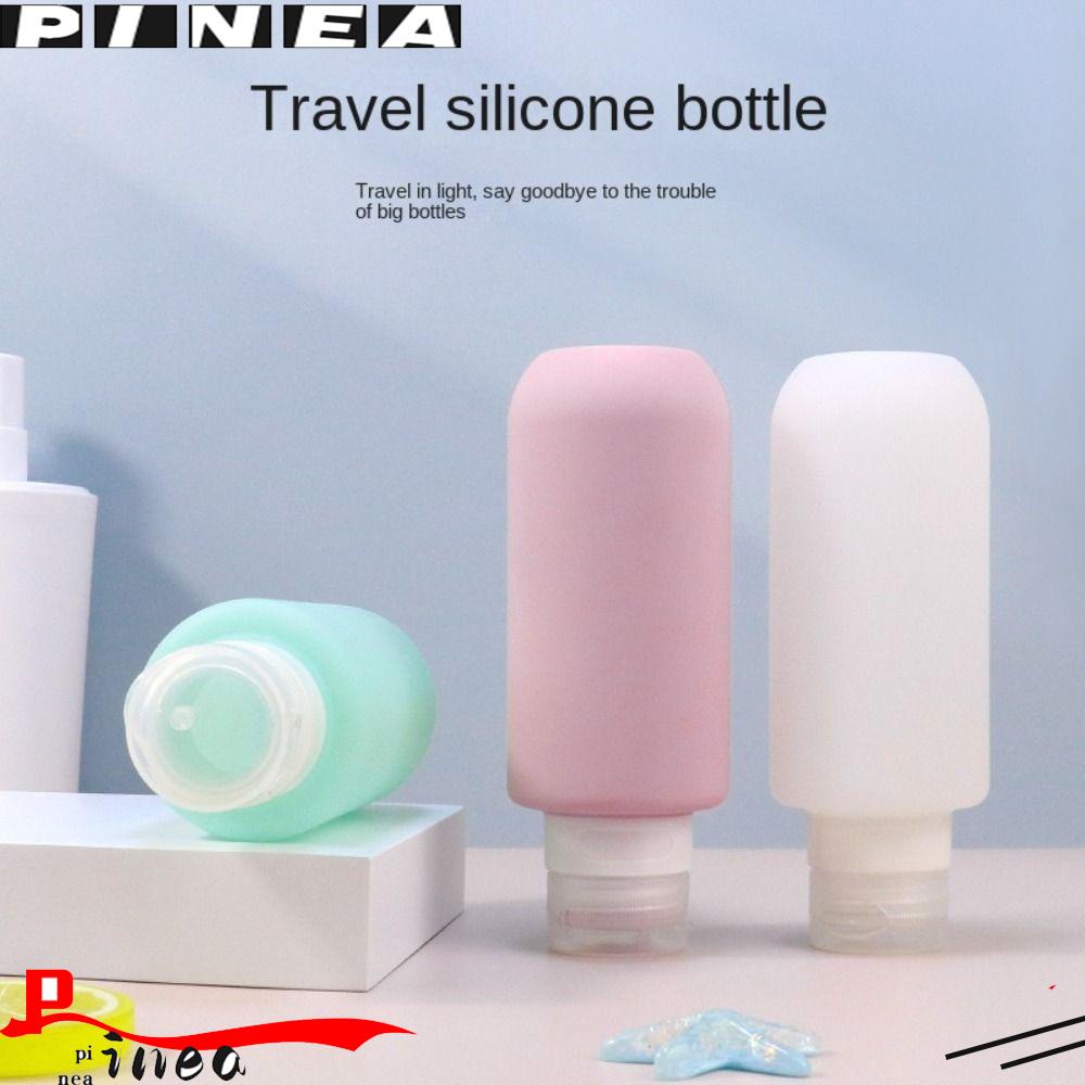 Botol Silikon Nanas 200ml Aksesoris Travel Cuci Tangan Isi Ulang Wadah Pencet Kapasitas Besar