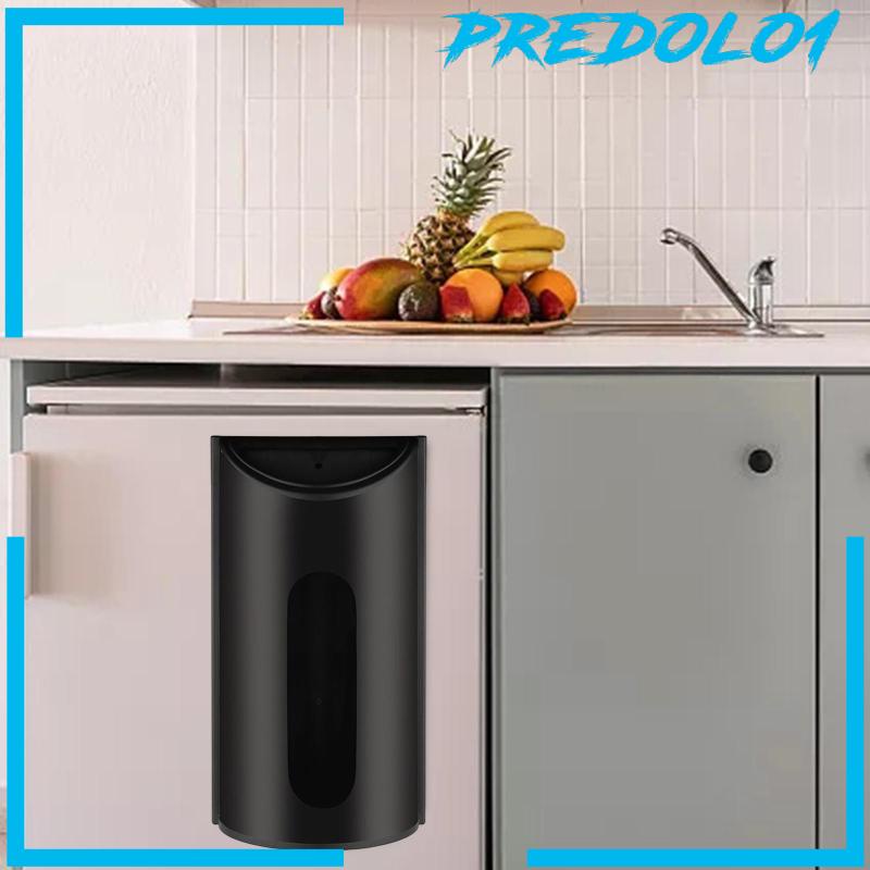 [Predolo1] Bin Bag Organizer Dinding Stainless Steel Bawah Wastafel Tempat Tas Belanjaan