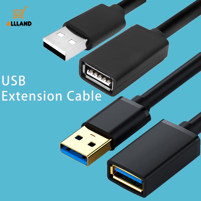 Kabel Ekstensi Port USB Charging Handphone Portable/ Kabel Transfer Data Televisi Komputer/ Proyektor Monitor Serbaguna Kabel Sambung Pemanjang