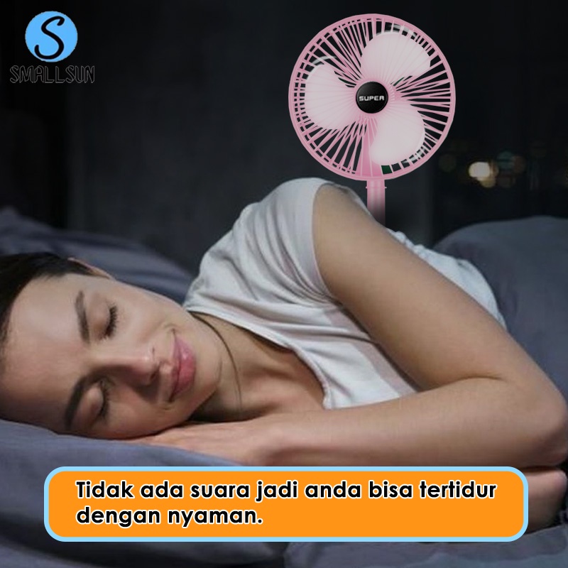 (SS) Kipas Angin Lipat Multifungsi Kipas Angin Mini Fan Portable Putar 180 buat kantoran