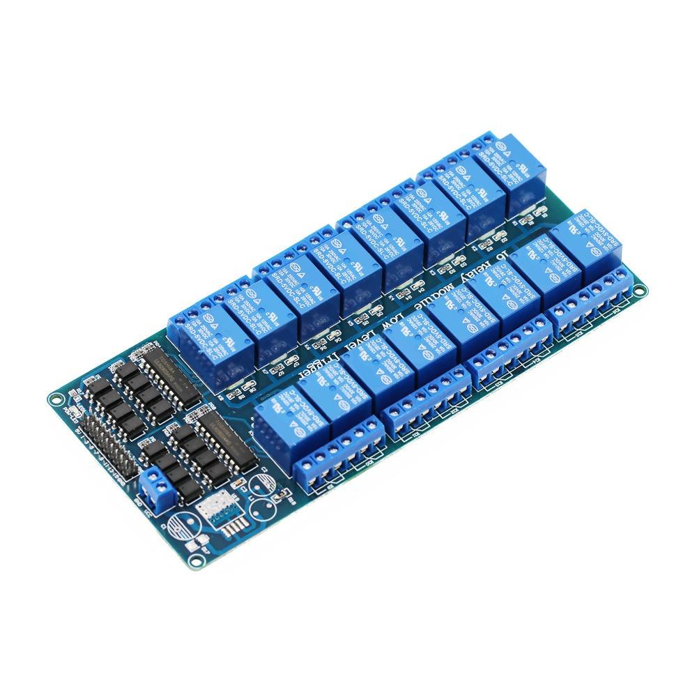 Modul Relay 16channel Populer Untuk arduino optocoupler PIC ARM Power Relay