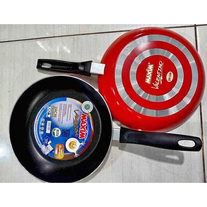 MAXIM Valentino Fry Pan Teflon 24 cm ORIGINAL