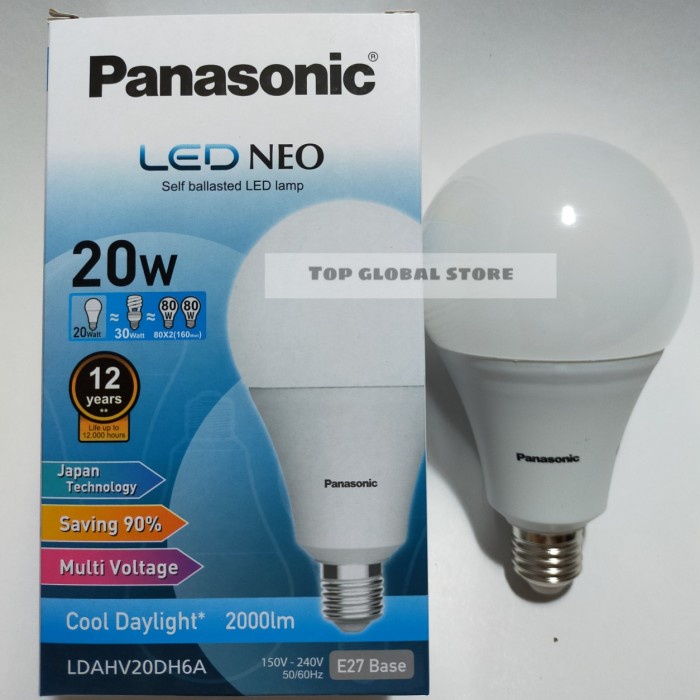 PROMO  Lampu LED Panasonic 20w 20 watt NEO
