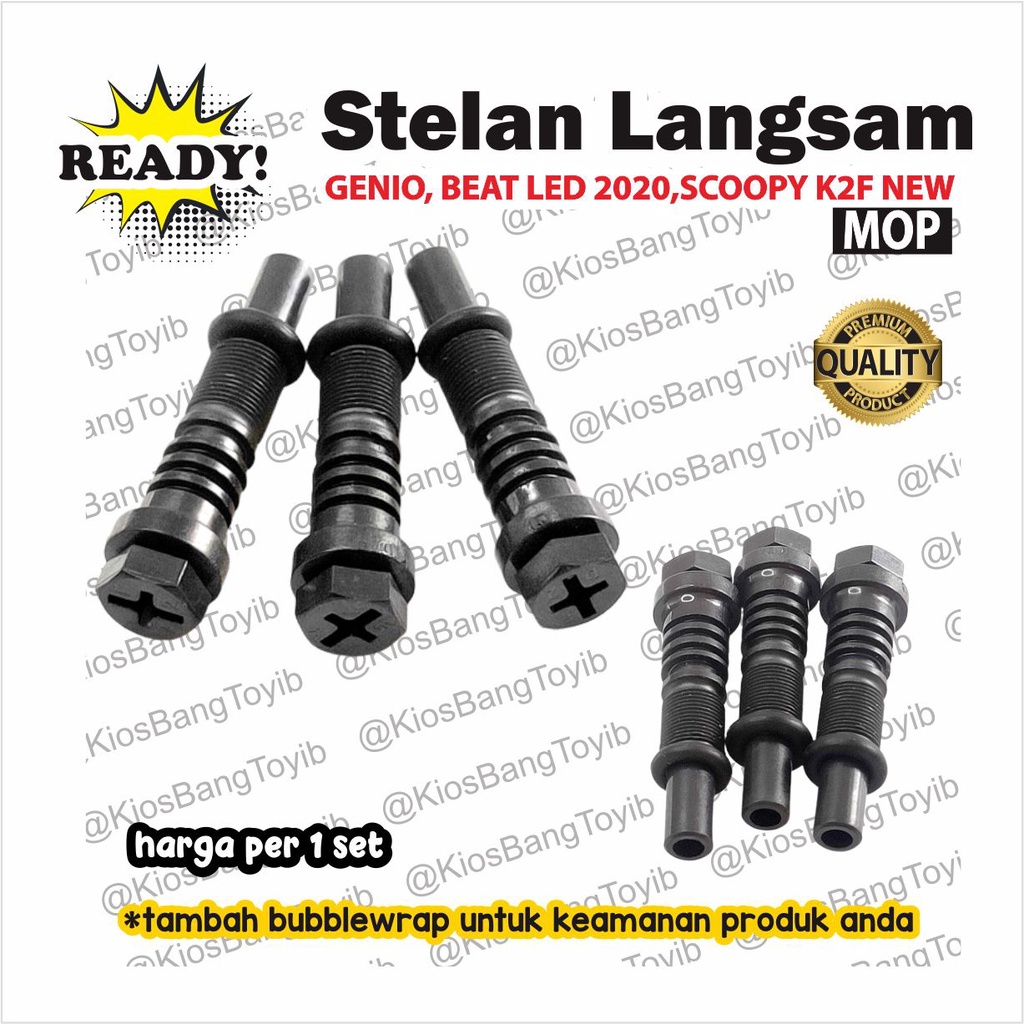 Baut Setelan Gas Langsam/Angin Honda GENIO BEAT LED 2020 SCOOPY (MOP)