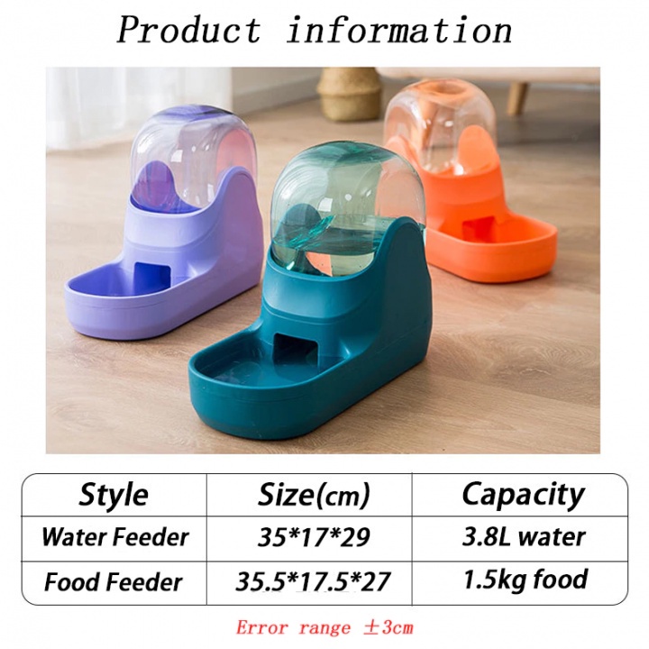 HIPIDOG Automatic Pet Feeder Alat Makan Kucing Anjing Otomatis 1.5kg
