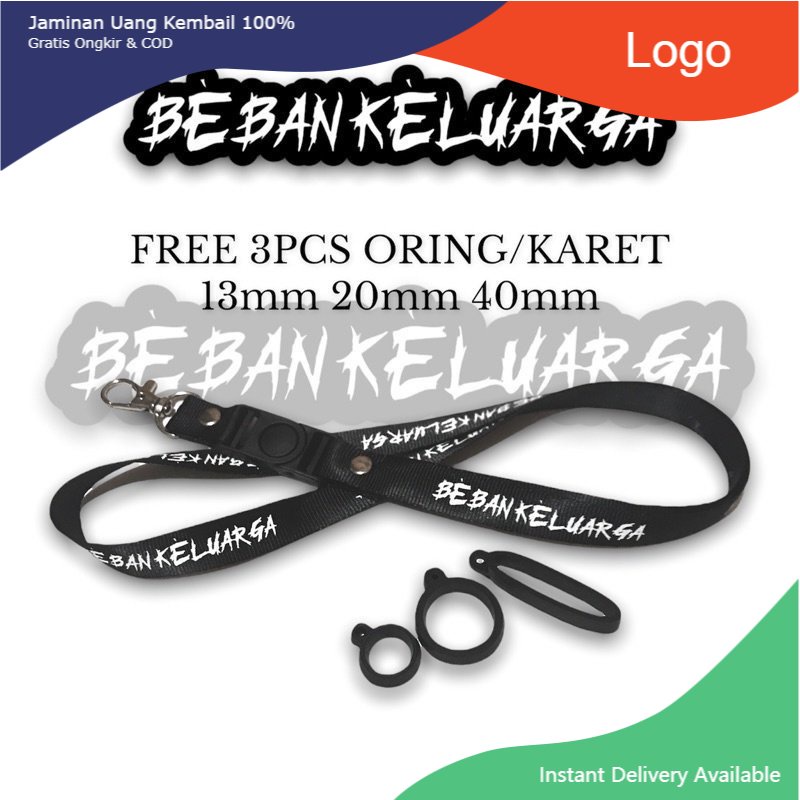 

BEBAN KELUARGA LANYARD HANDPHONE FREE 3ORING