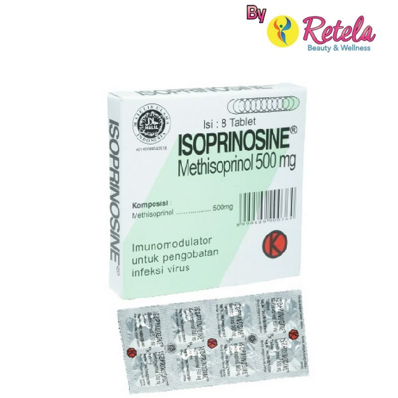 ISOPRINOSIN 500MG 1 STRIP 8 TABLET