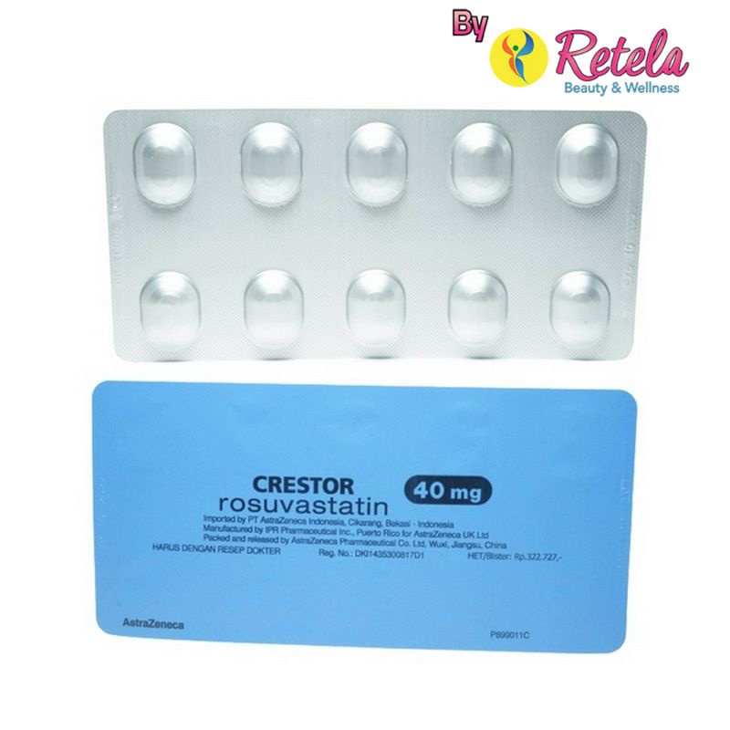 CRESTOR 40MG 1 BLISTER 10 TABLET