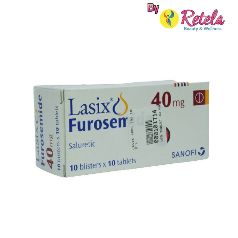 Lasix 40mg 1 Strip 10 Tablet