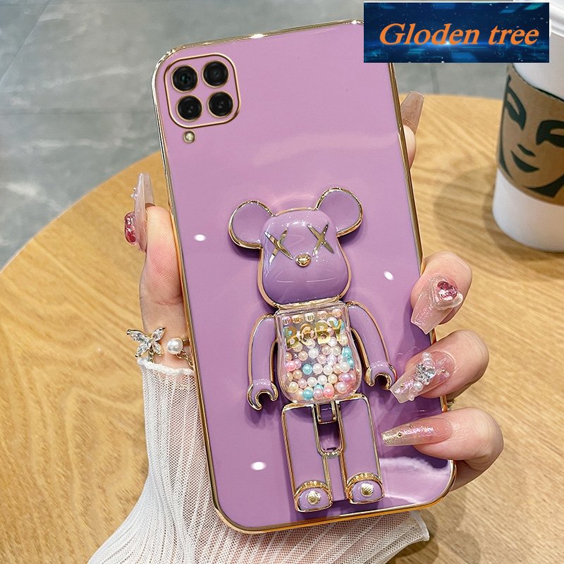 Toserbaloden pohon mustofaasing huawei nova 7i huawei nova7 i Casing ponsel senggoloftcase senggollectroplated silikon tahan guncangan mustofarotector suketmooth suketrote flanel suketumper suketover desain baru