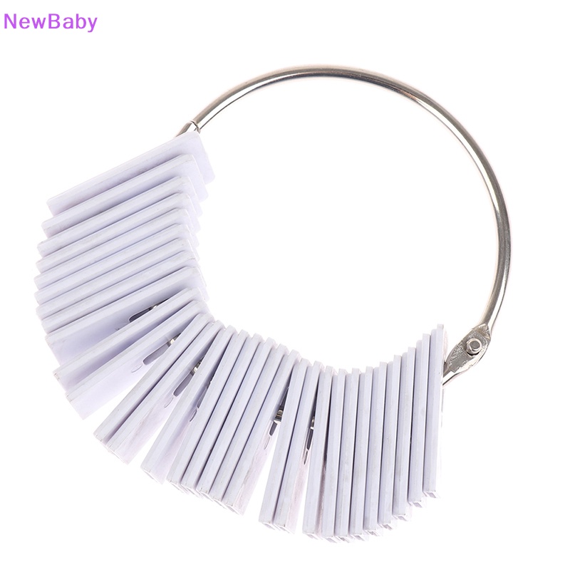 Newbaby 30Pc Cincin Cat Rambut Bagan Rambut Untuk Salon Hairdresser Dyeing Practice Swatches ID