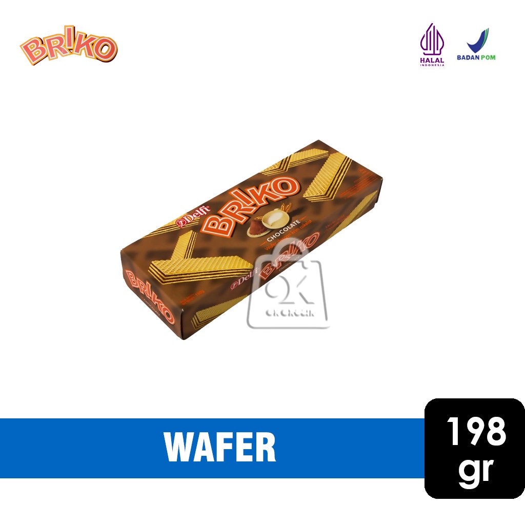 

Wafer Briko Delfi / Snack Wafer Chocolate (198 gr)