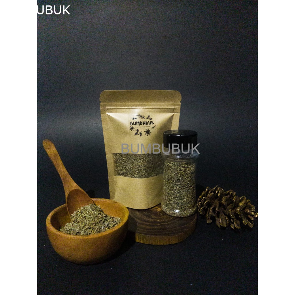 

Bumbubuk Thyme 25gr 50gr / Daun Thyme / Daun Thyme Kering / Dried Thyme / Italian Herbs