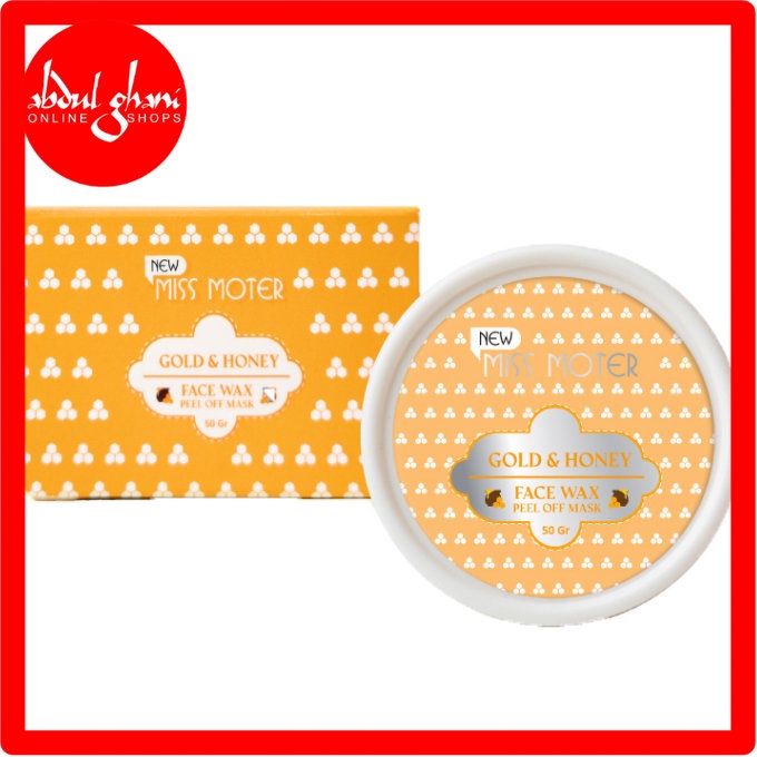 Miss Moter Honey and Gold Face Wax: Solusi Wajah Mulus untuk Tampil Lebih Cantik