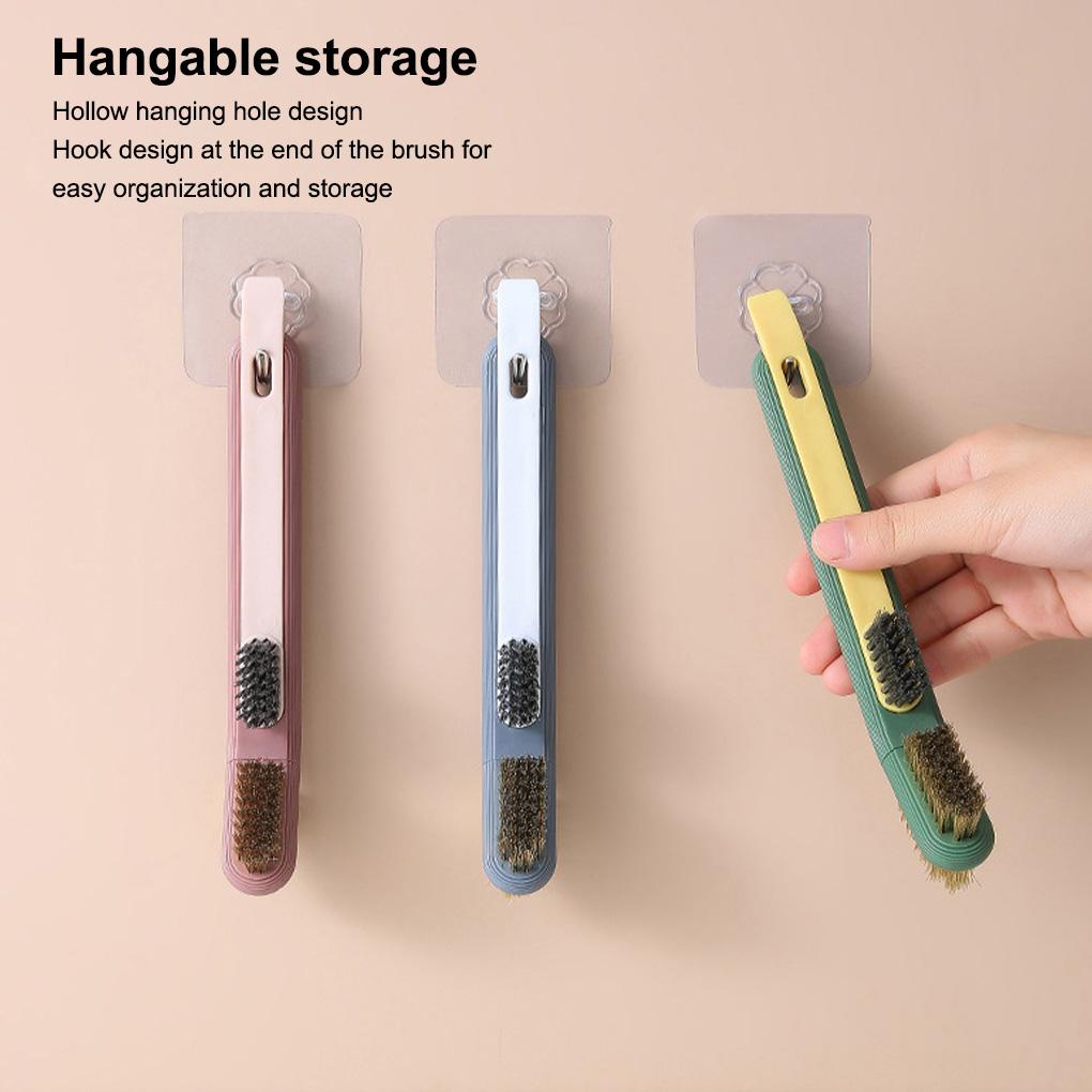 Sikat Pembersih Kompor Ventilator Kawat Baja Baskom Scrubber Rumah Tangga Kamar Mandi Kamar Mandi Manual Spatula Kotoran Gadget